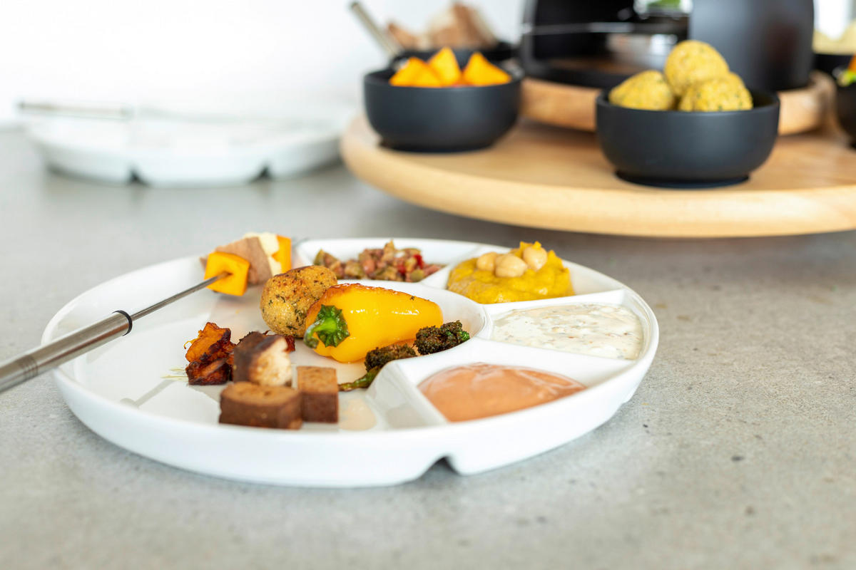 TELLERSET 4-teilig  - Weiß, Trend, Keramik (24cm) - Mäser
