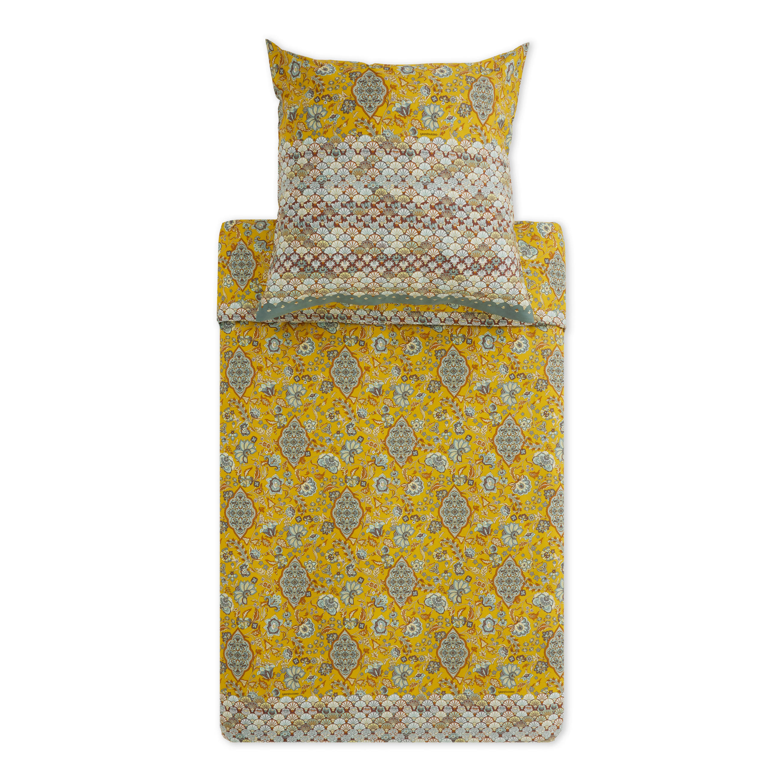 POSTELJINA 140/200 cm   - žuta, Konvencionalno, tekstil (140/200cm) - Bassetti