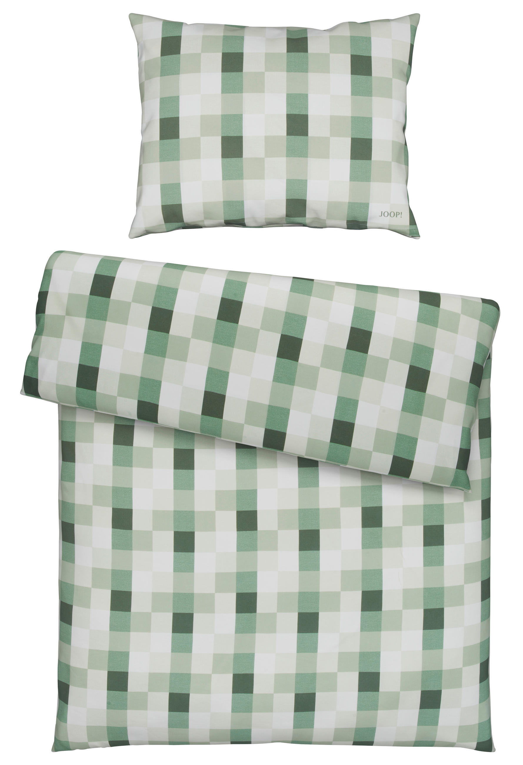 ÁGYNEMŰHUZAT-GARNITÚRA 140/200 cm  - zöld, Basics, textil (140/200cm) - Joop!