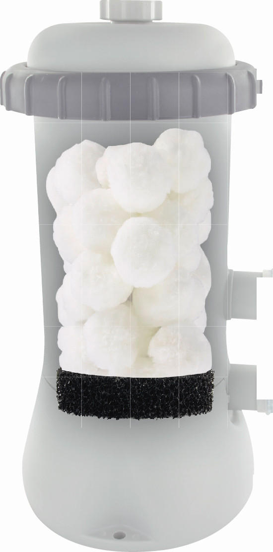 FILTERPUMPE 2024  - Weiß, KONVENTIONELL, Kunststoff (19,3/12,4/35cm) - Gre