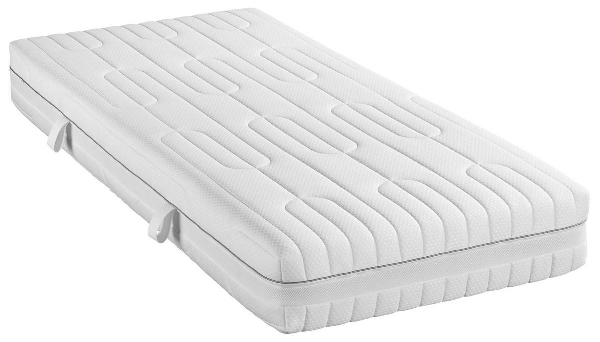 TASCHENFEDERKERNMATRATZE 90/200 cm, Höhe ca.: 23 cm, H2 = mittel,  - Basics, Textil (90/200cm) - Novel