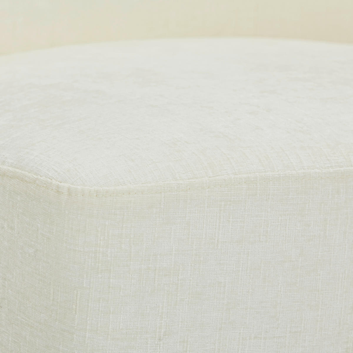SESSEL in Flachgewebe Creme  - Creme, Design, Holz/Textil (64/71/73cm) - MID.YOU