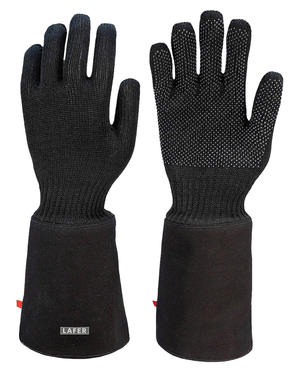 GRILLHANDSCHUH - Schwarz, Basics, Textil (48/30/5cm) - Johann Lafer
