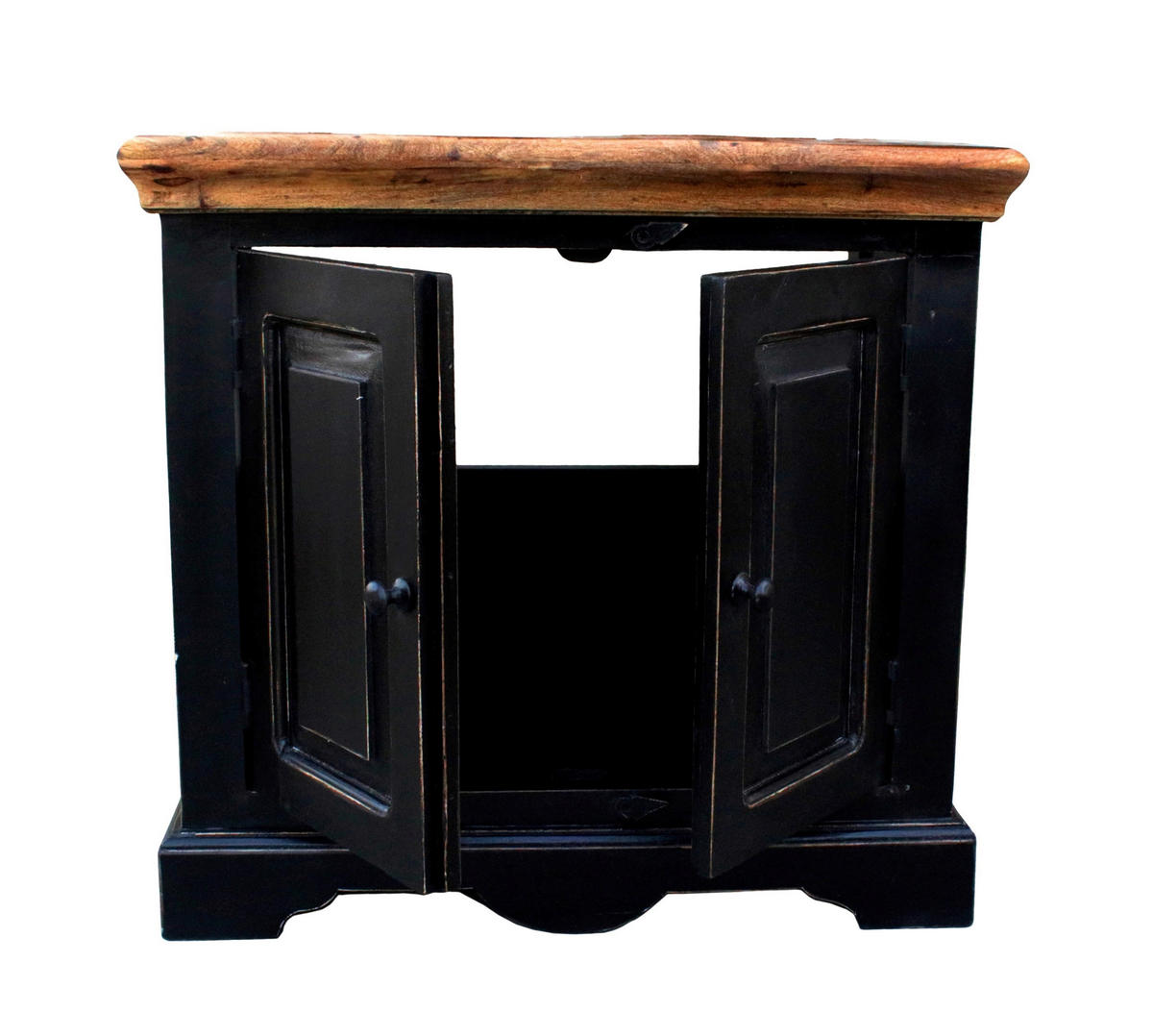 BADEZIMMER 5-teilig  in  - Schwarz/Honig, Basics, Holz/Holzwerkstoff - Livetastic