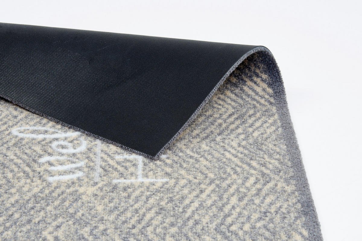 FUßMATTE  50/70 cm  Grau, Beige  - Beige/Grau, Design, Textil (50/70cm) - Esposa