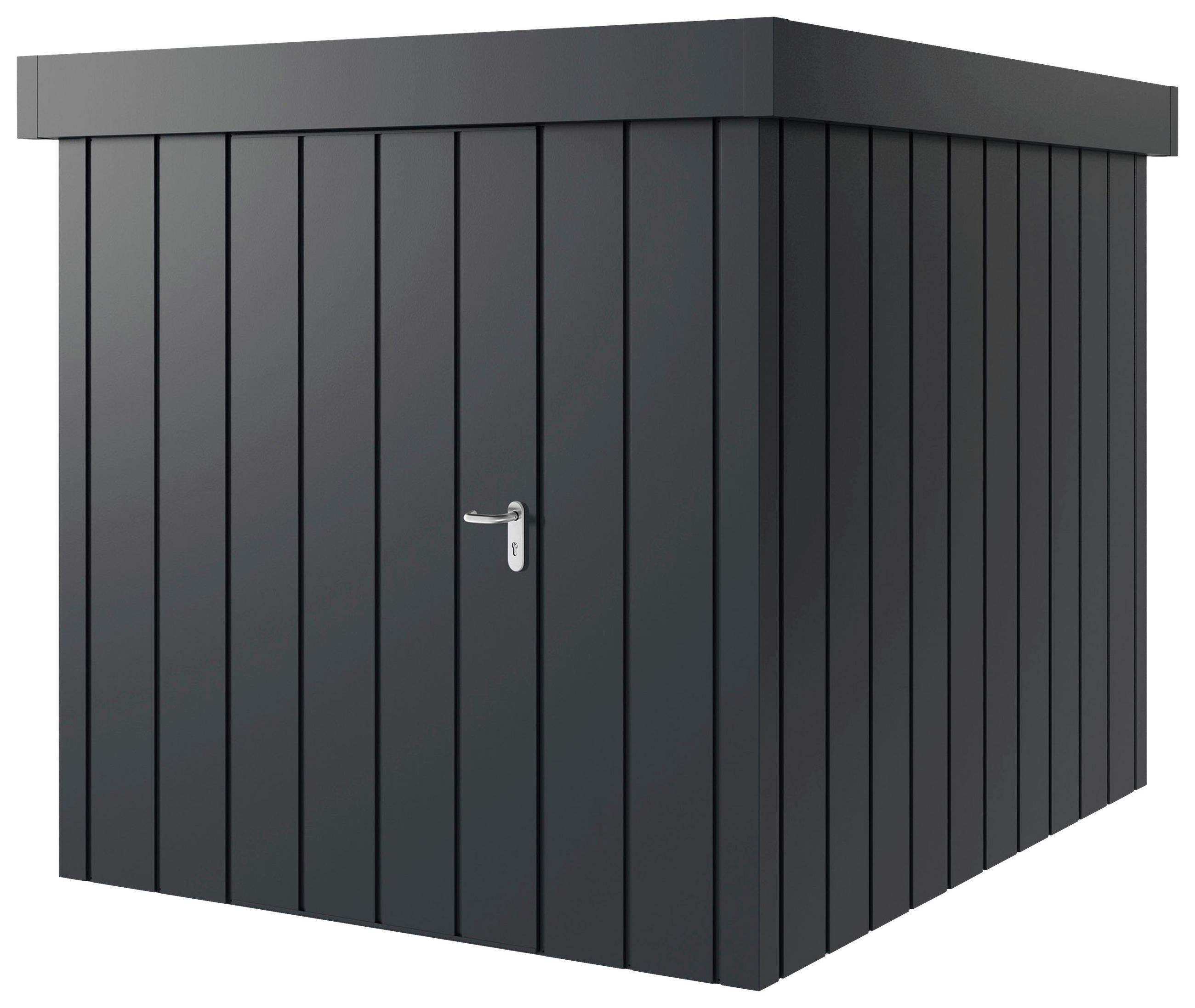 GERÄTEHAUS 229/220/277 cm  - Anthrazit, Basics, Metall (229/220/277cm)