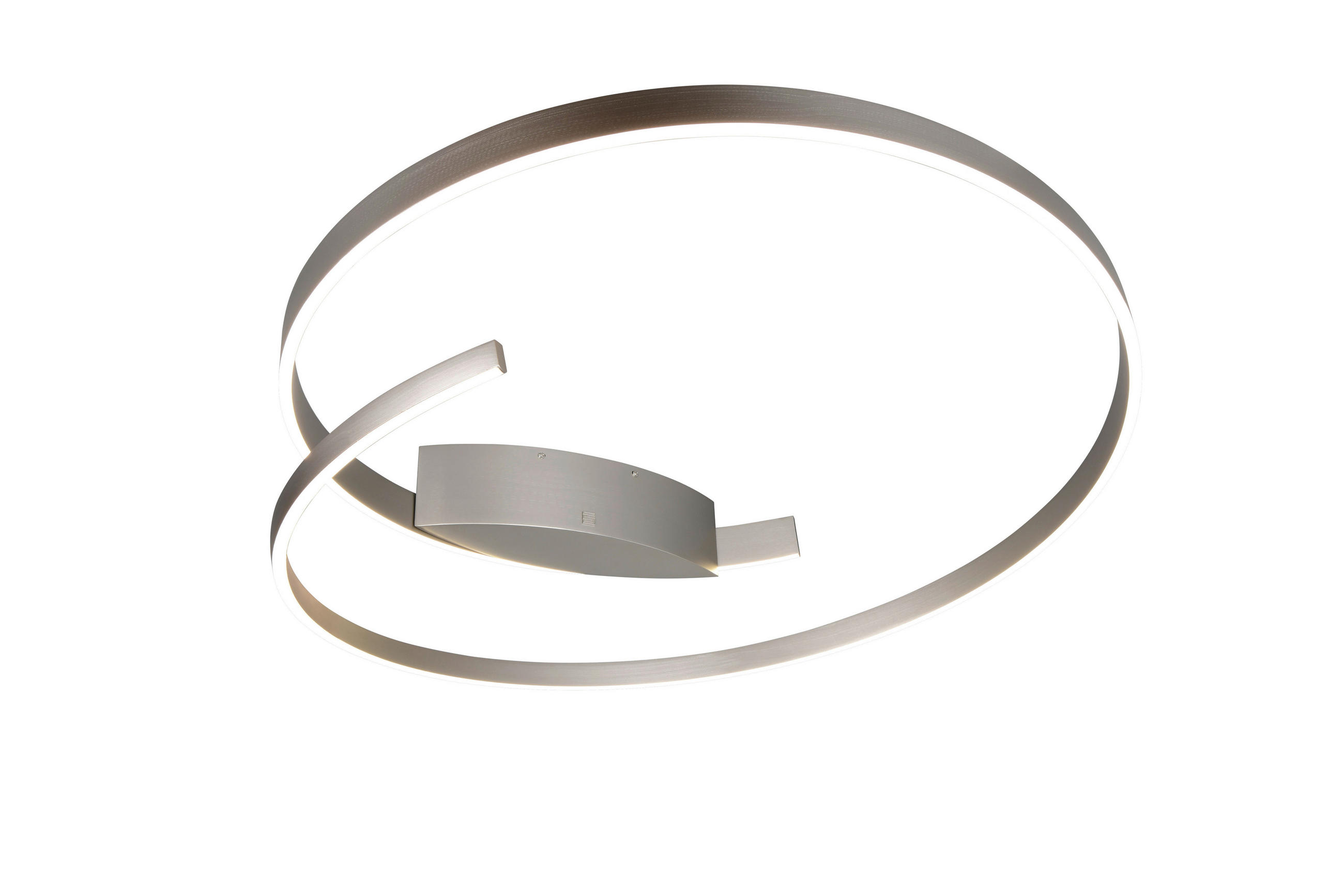 LED-DECKENLEUCHTE 75.5/25.5 cm    - Schwarz, Design, Metall (75.5/25.5cm) - Cinque