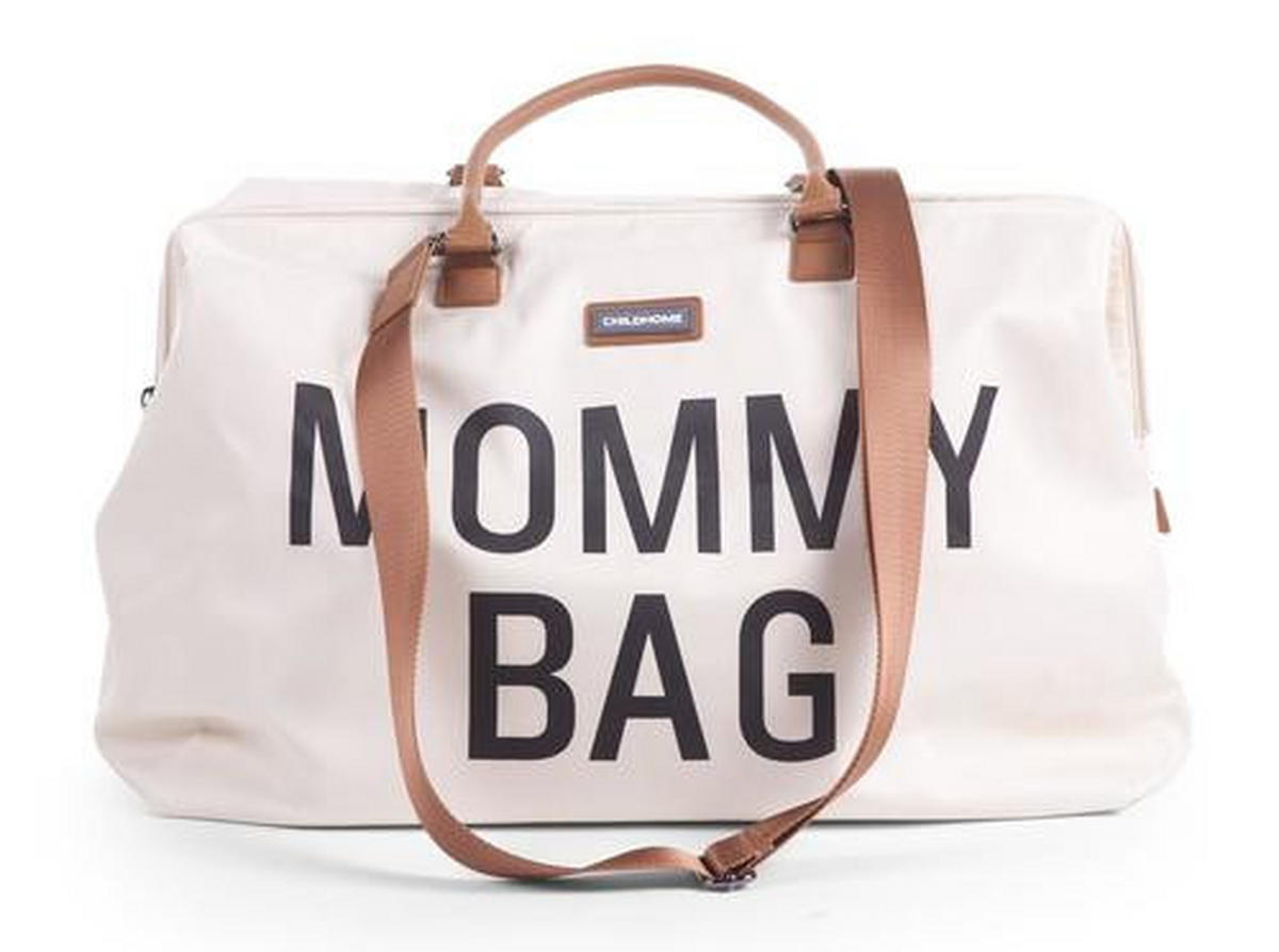 WICKELTASCHE Mommy Bag Alt Weiß  - Weiß/Grau, Basics, Textil (30cm) - Childhome