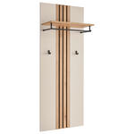 GARDEROBENPANEEL  in 60/151/30 cm  - Kaschmir/Eichefarben, Basics, Holzwerkstoff (60/151/30cm) - Xora