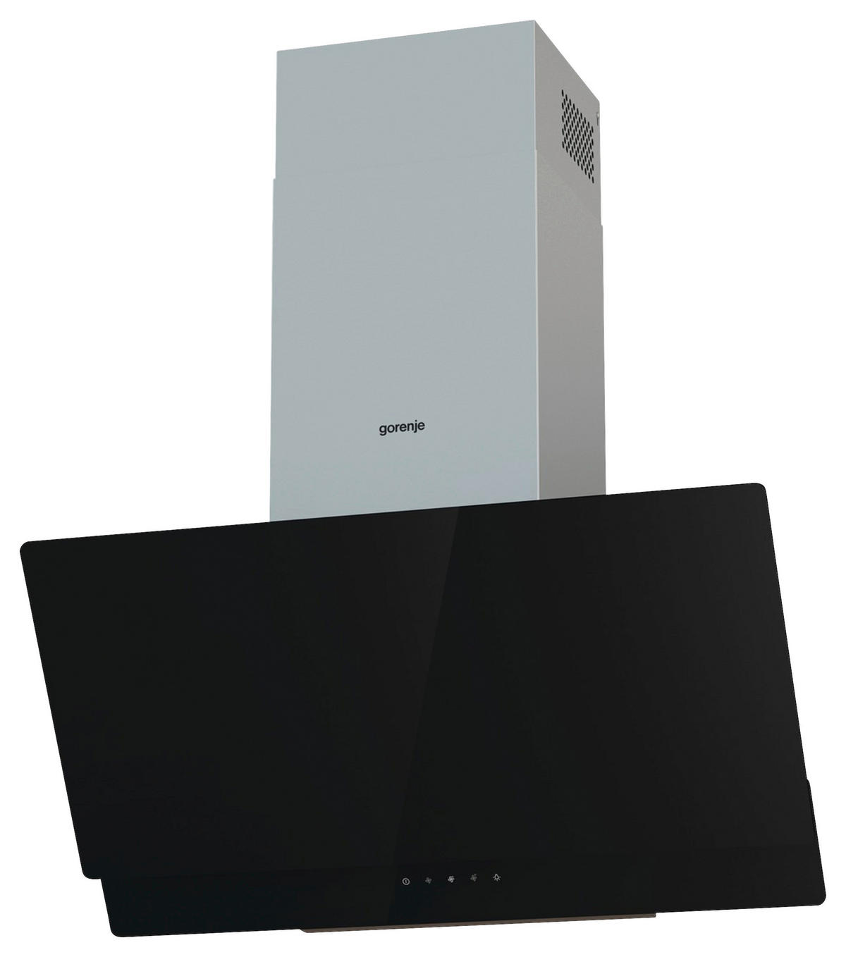DUNSTABZUGSHAUBE WHI849EXBG  - Edelstahlfarben/Schwarz, Basics, Glas/Metall (80/38/33,5cm) - Gorenje