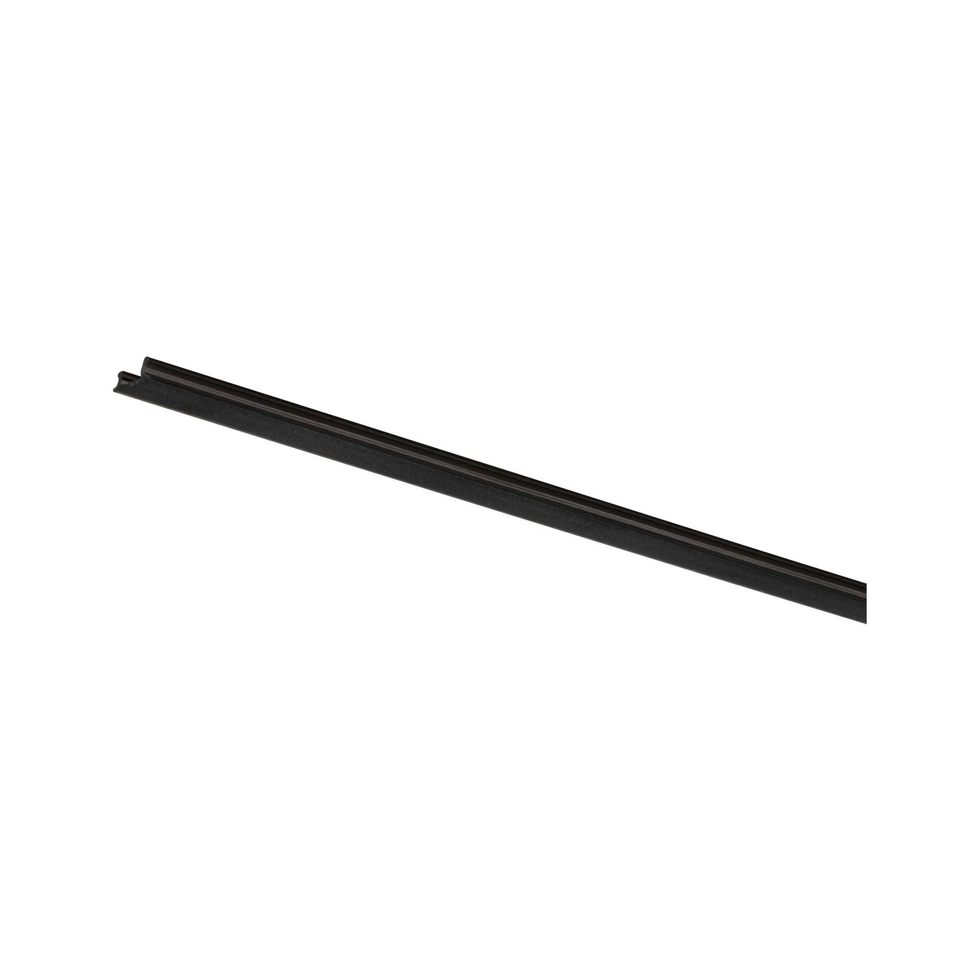 SCHIENENSYSTEM-ABDECKSCHIENE - Schwarz, Basics, Kunststoff (70cm) - Paulmann