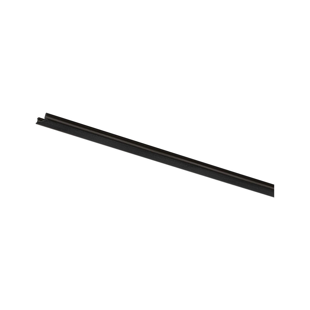 SCHIENENSYSTEM-ABDECKSCHIENE - Schwarz, Basics, Kunststoff (70cm) - Paulmann