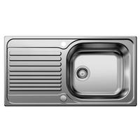 SPÜLE 514243  - Edelstahlfarben, Basics, Metall (95/16,6/50cm) - Blanco