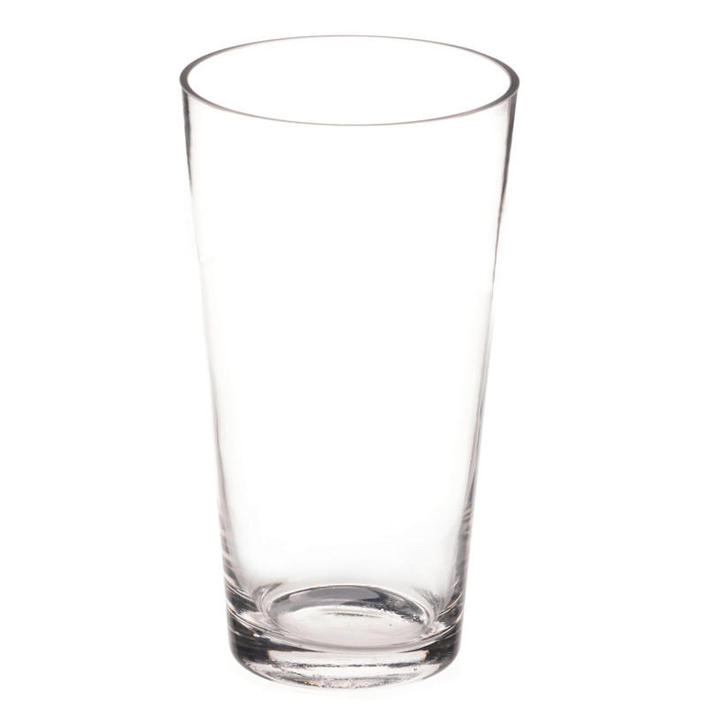 VÁZA, sklo, 24 cm - Basics, sklo (13/13/24cm)