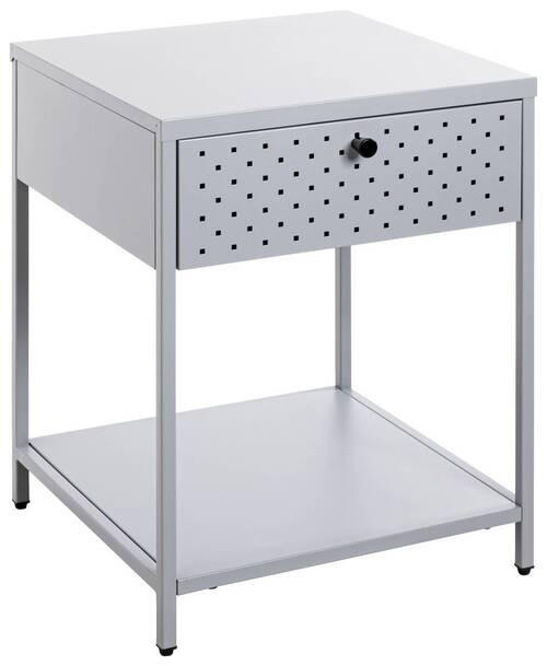 XXXL NOČNÍ STOLEK, šedá, 40/53/40 cm