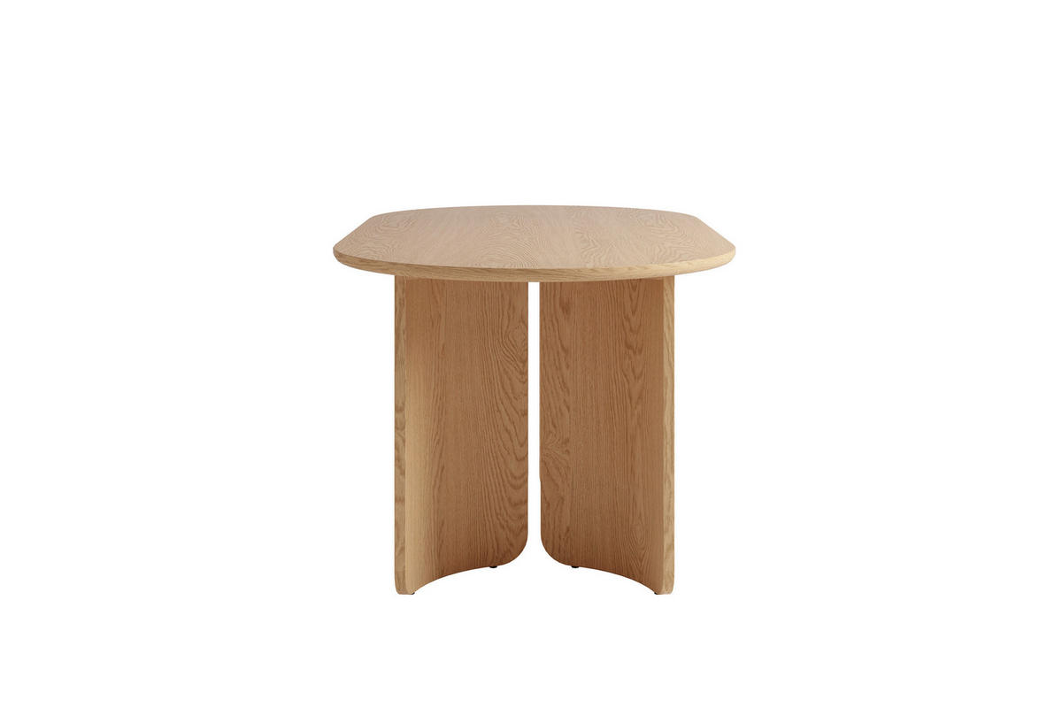 ESSTISCH 160/90/76 cm Echtholz, Nachbildung  Holzwerkstoff Eiche Bianco  - Eiche Bianco, MODERN, Holzwerkstoff (160/90/76cm) - Schöner Wohnen