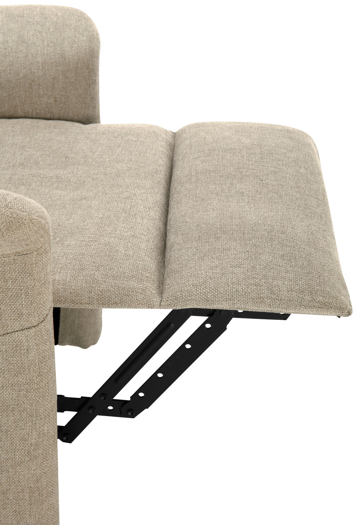 MASSAGESESSEL Mikrofaser Naturfarben    - Schwarz/Naturfarben, KONVENTIONELL, Kunststoff/Textil (72/102/86cm) - MID.YOU