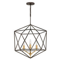 HÄNGELEUCHTE 50.8/76.3 cm  - Bronzefarben, Design, Metall (50.8/76.3cm) - Elstead Lighting