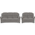 SITZGARNITUR in Textil Creme, Beige - Beige/Creme, KONVENTIONELL, Kunststoff/Textil (204/98/89cm) - Beldomo Comfort SITZGARNITUR in Textil Creme, Beige - Beige/Creme, KONVENTIONELL, Kunststoff/Textil (204/98/89cm) - Beldomo Comfort
