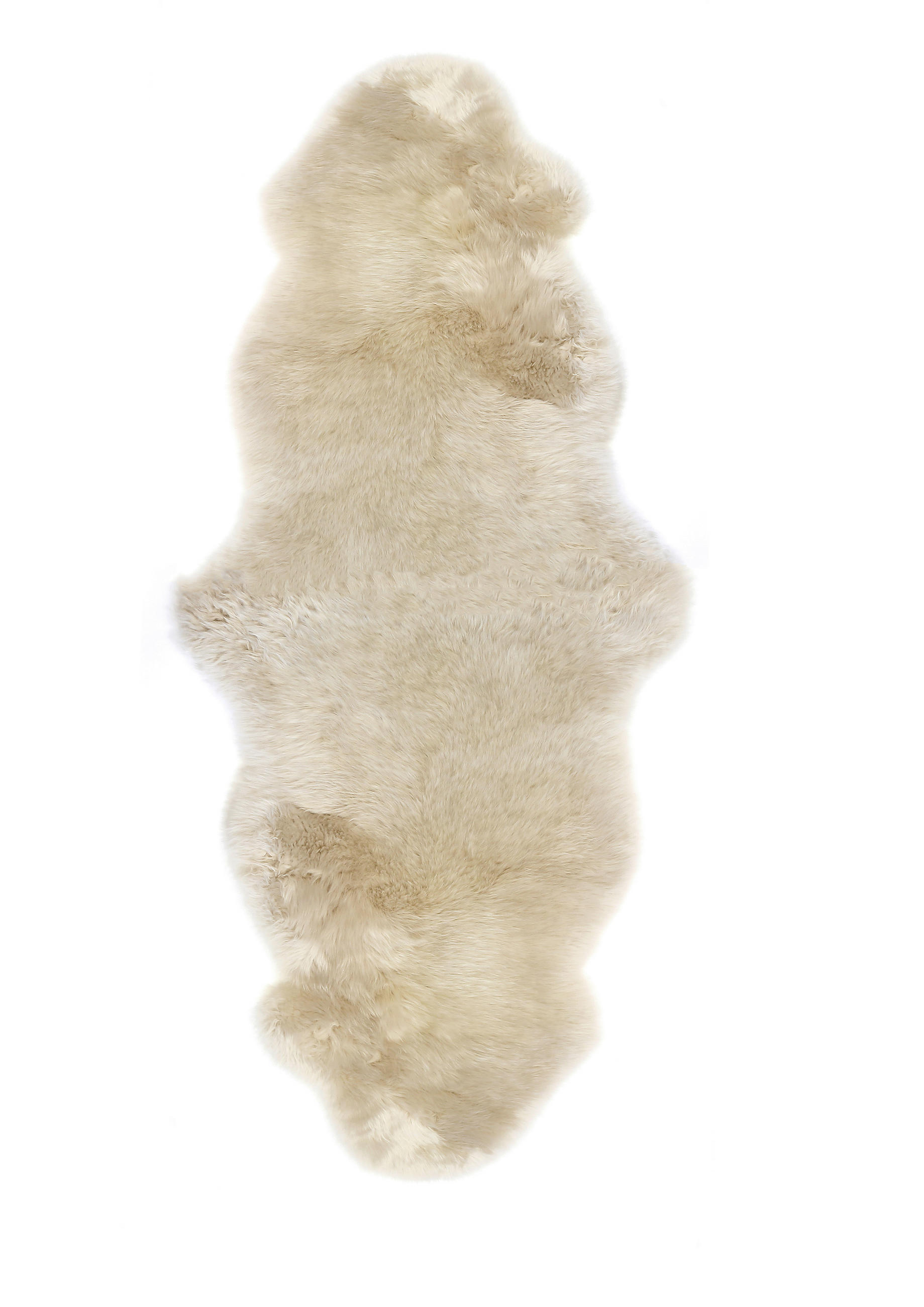 OVČIA KOŽUŠINA, 60/180 cm, prírodná farba - prírodná farba, Basics, kožušina (60/180cm)