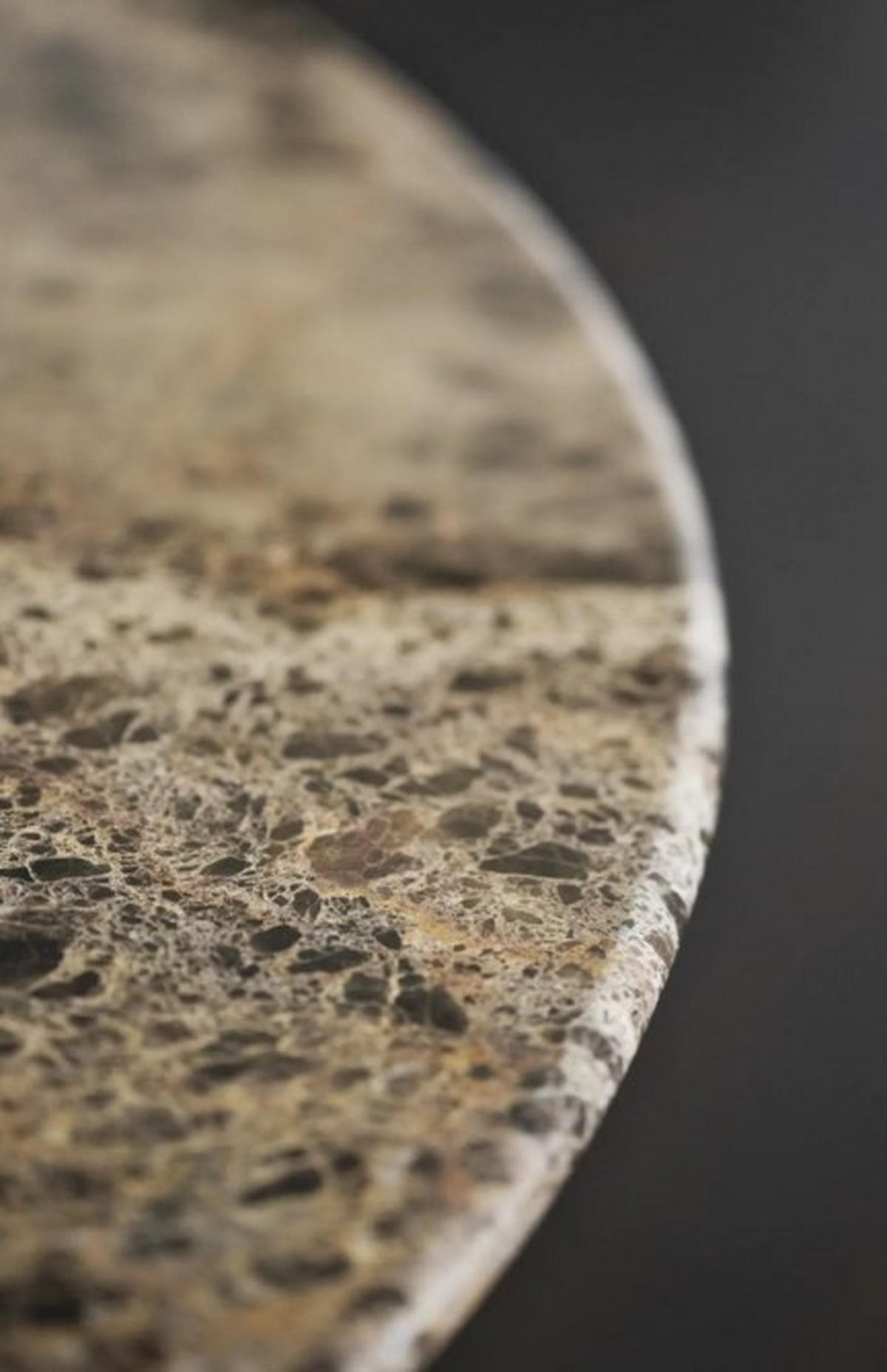 MATBORD i trä, sten 125/125/75 cm   - mörkbrun, Klassisk, trä/sten (125/125/75cm) - Rowico