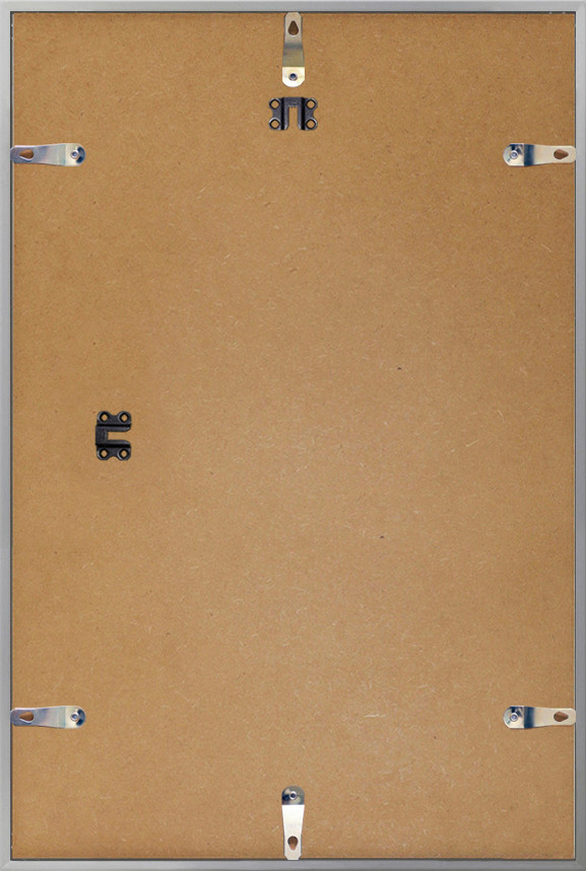 BILDERRAHMEN - Silberfarben, Basics, Papier/Holzwerkstoff (40/60/1,8cm)