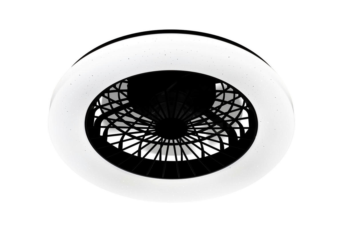 PLAFONSKI VENTILATOR   - providno/bela, Trendi, plastika (48,5/14cm) - Mican