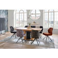 ESSTISCH 140-180/90/75 cm Nachbildung  Holzwerkstoff ausziehbar rechteckig Schwarz, Eiche Artisan  - Schwarz/Eiche Artisan, KONVENTIONELL, Holzwerkstoff (140-180/90/75cm) - Carryhome