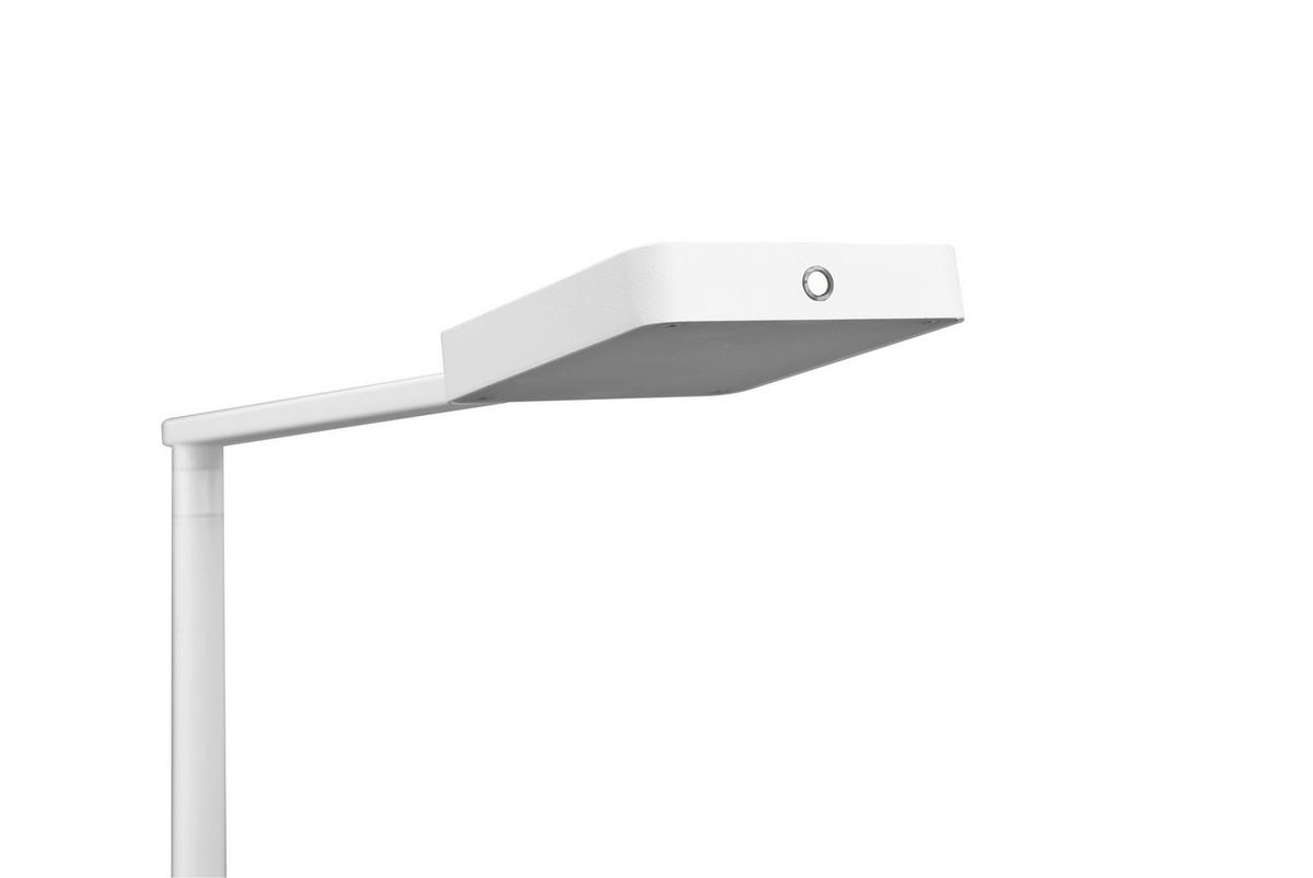 LED-STEHLEUCHTE - Weiss, Design, Metall (48/130,5cm) - Trio Leuchten
