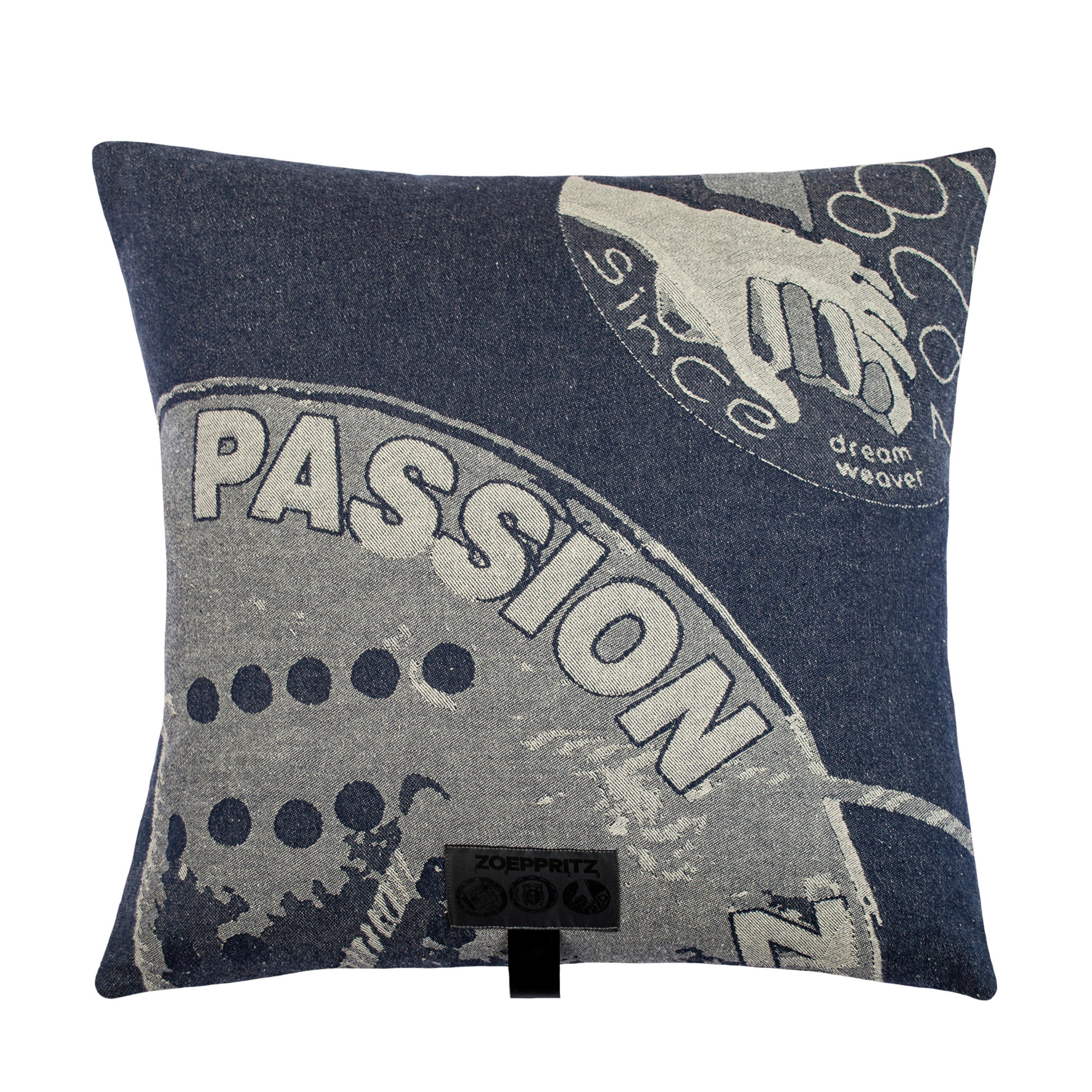 ZIERKISSEN 50/50 cm  - Blau, Basics, Textil (50/50cm) - Zoeppritz