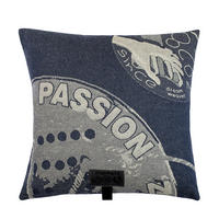 ZIERKISSEN 50/50 cm  - Blau, Basics, Textil (50/50cm) - Zoeppritz