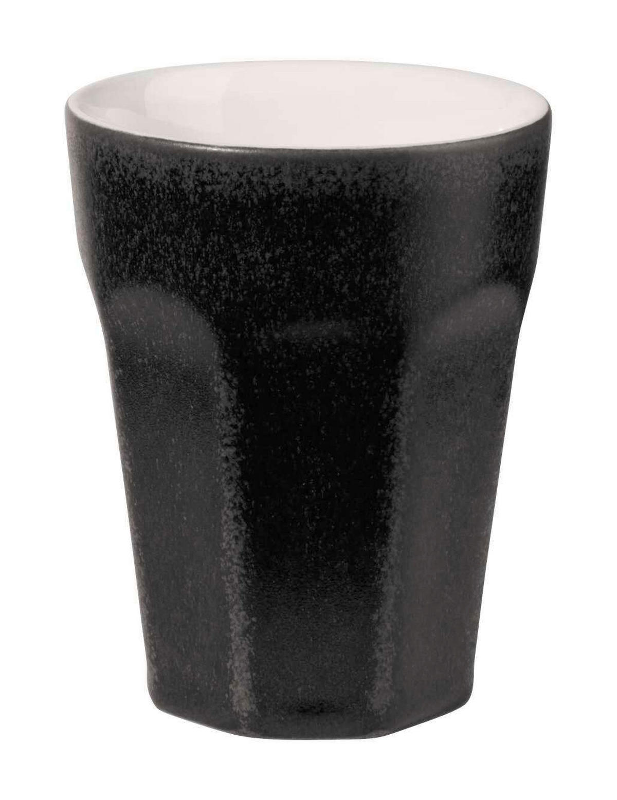 BECHER  - Schwarz, Basics, Stein (7,5/10cm) - ASA