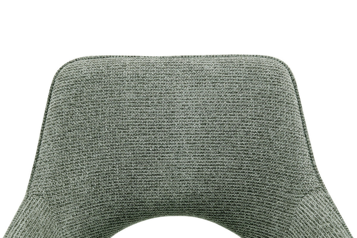 STOLICA S NASLONOM ZA RUKE  zelena, boje oraha  drvo, metal, tekstil      - zelena/boje oraha, Moderno, drvo/metal (60/89/65,5cm) - Livetastic