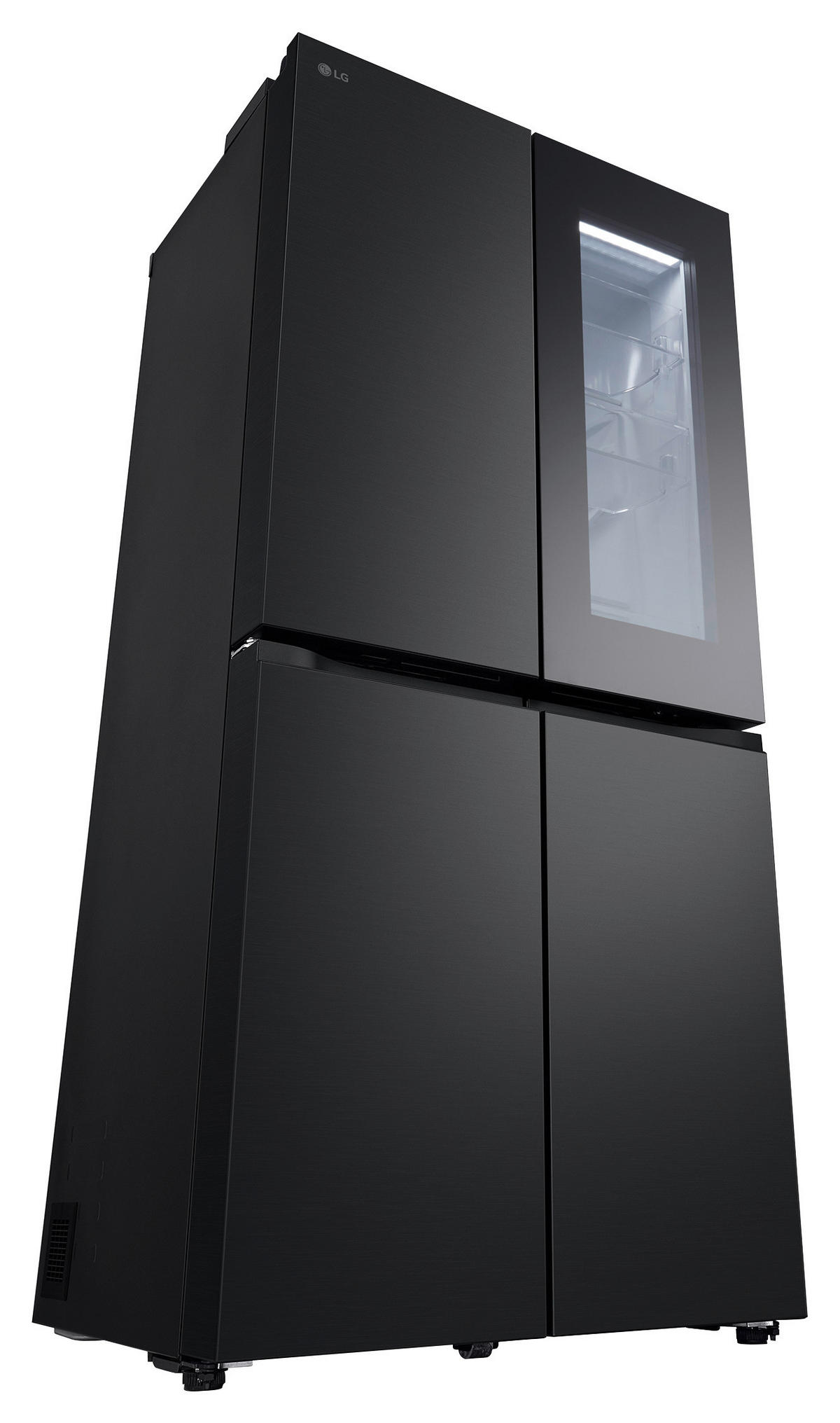 MULTI-DOOR 83.5/178.7/73 cm GMV860EPDE  - Schwarz, Trend, Glas/Kunststoff (83.5/178.7/73cm) - LG