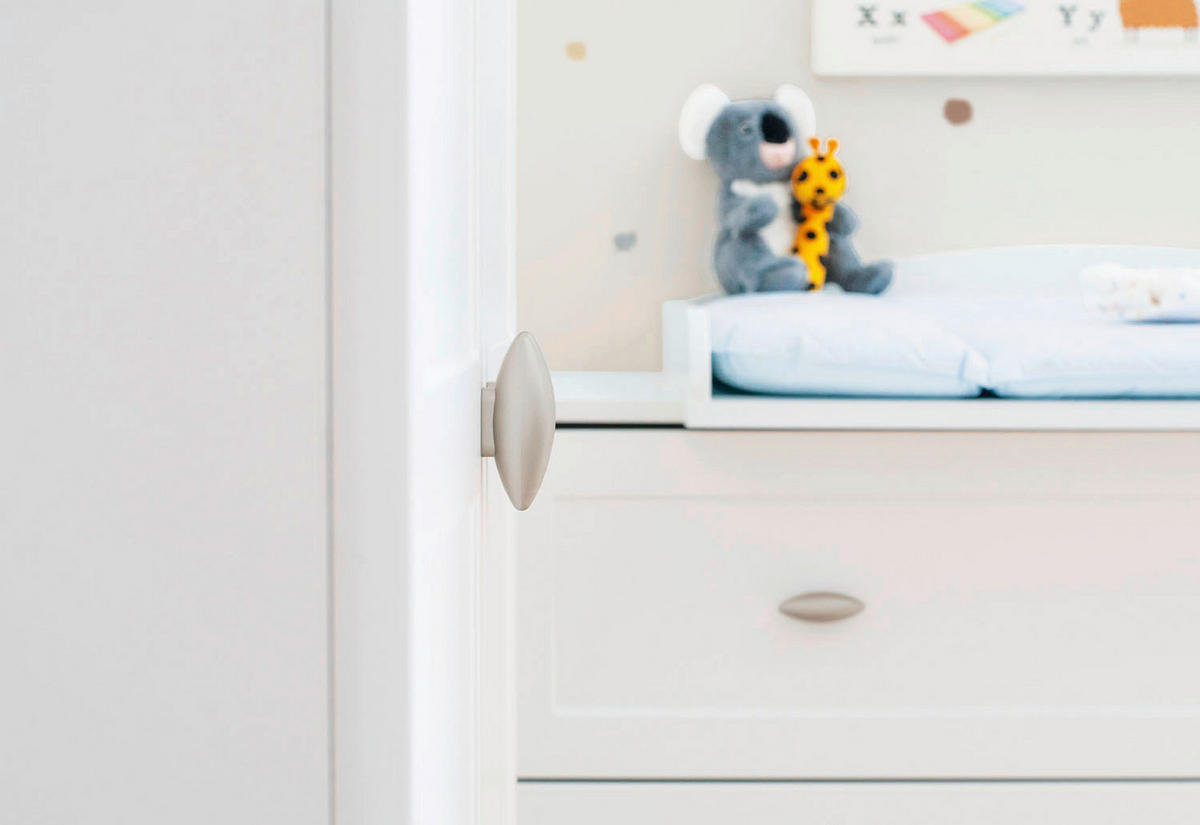 BABYZIMMER PINOLINO LAURA  - Weiß, Trend, Holzwerkstoff - Pinolino
