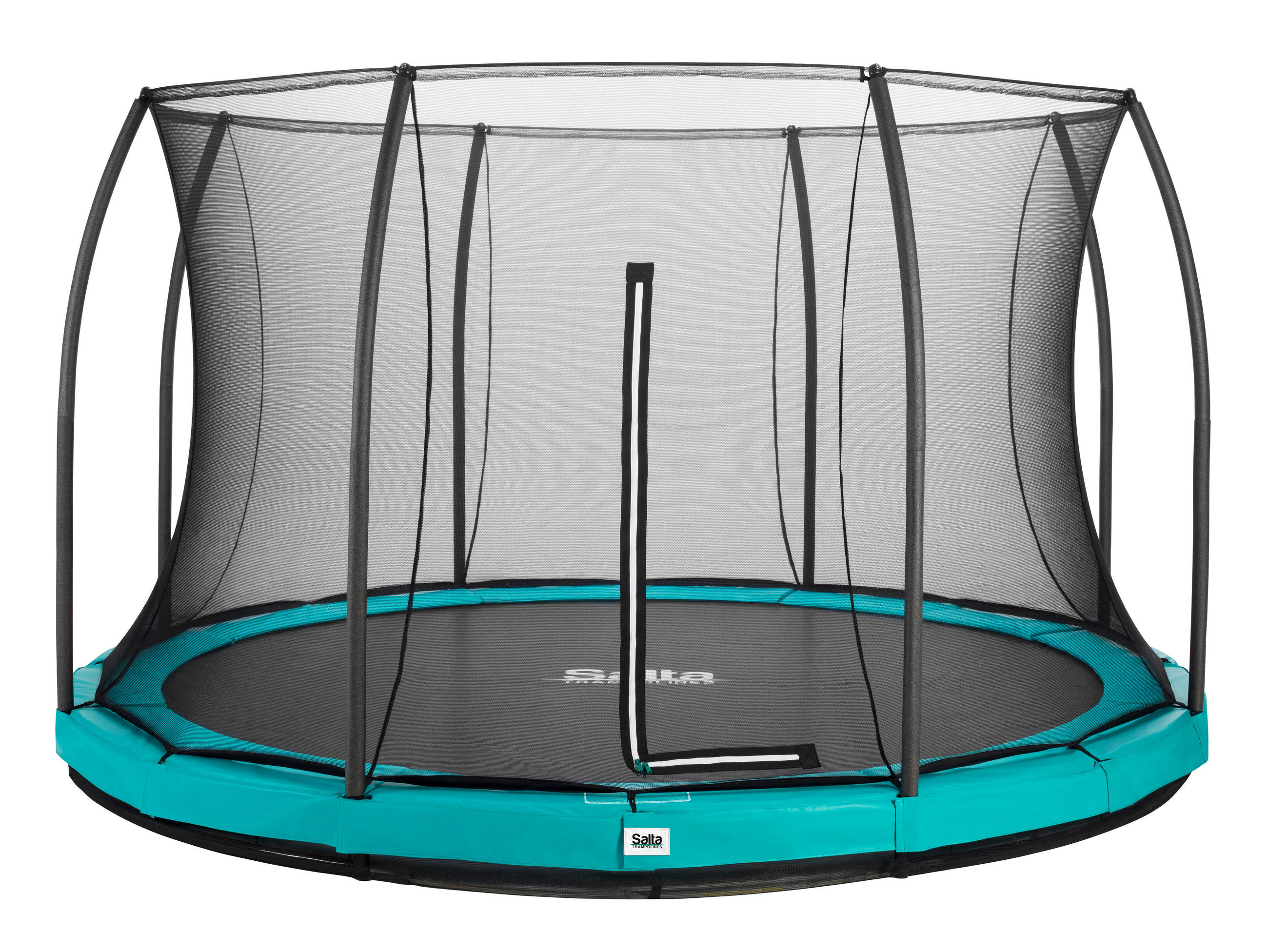 Trampolin Salta Comfort Ground Salta Comfort Edition Ground  - Grün, Basics, Metall (396/200cm) - Salta