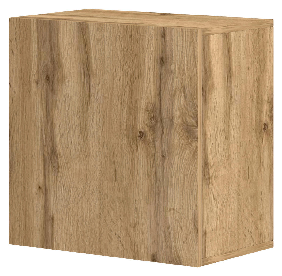 VITRINE  in Eiche Wotan  - Eiche Wotan, Design, Holzwerkstoff (50/50/30cm) - Livetastic