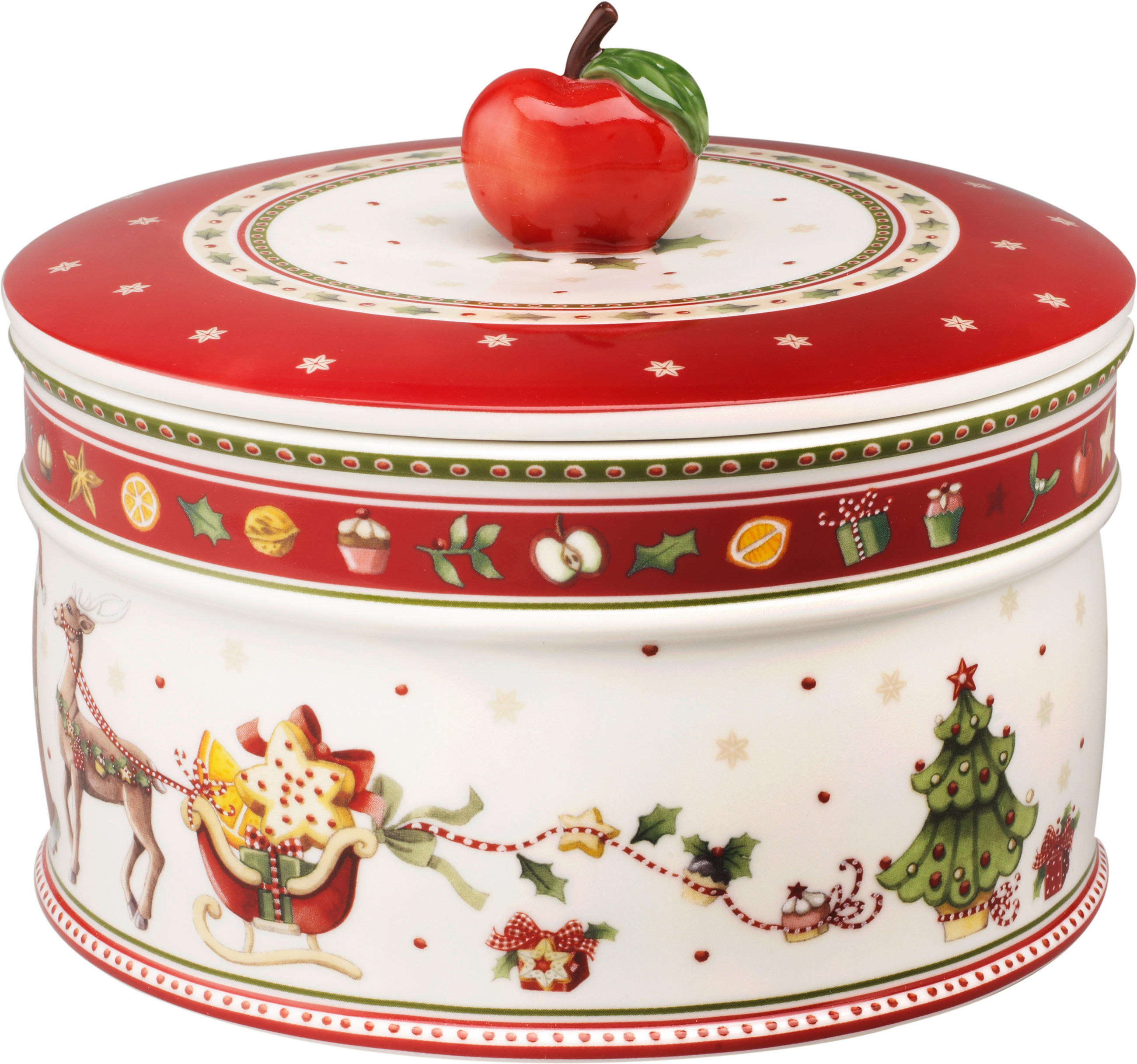 KEKSDOSE Winter Bakery Delight  - Rot/Multicolor, LIFESTYLE, Keramik - Villeroy & Boch