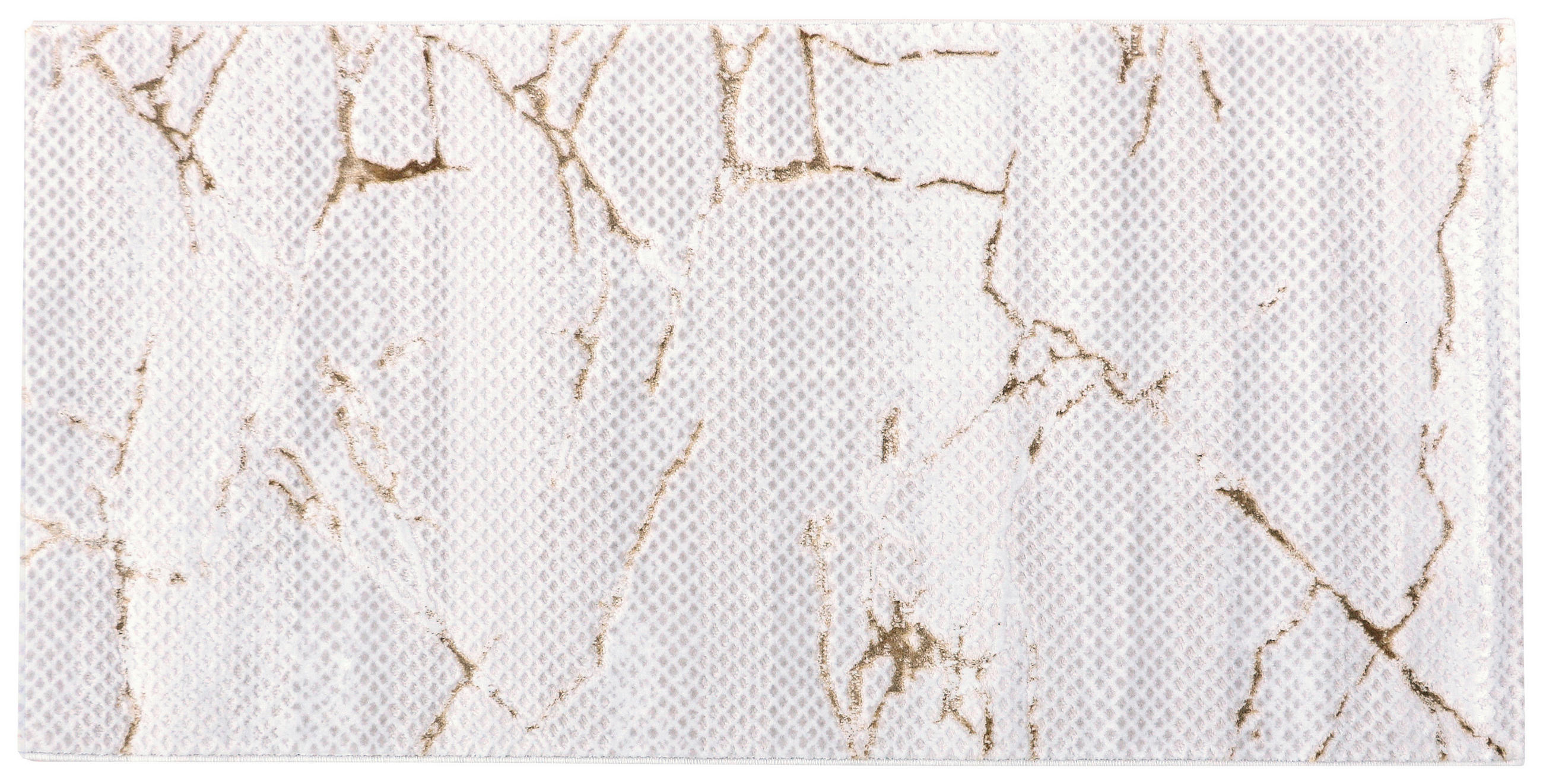 TKANÝ KOBEREC, 120/170 cm krémová - krémová, Basics, textil (120/170cm)