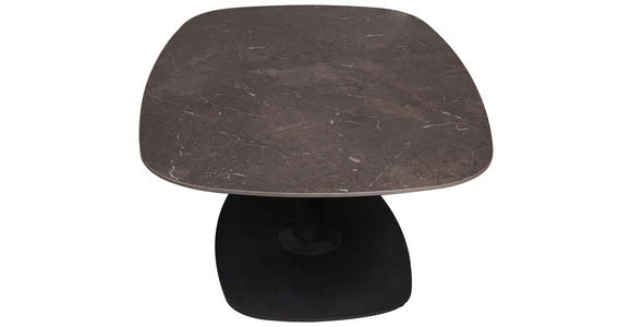 COUCHTISCH 115/70/42 cm Anthrazit, Dunkelbraun - Anthrazit/Dunkelbraun, Design, Keramik/Metall (115/70/42cm) - Dieter Knoll