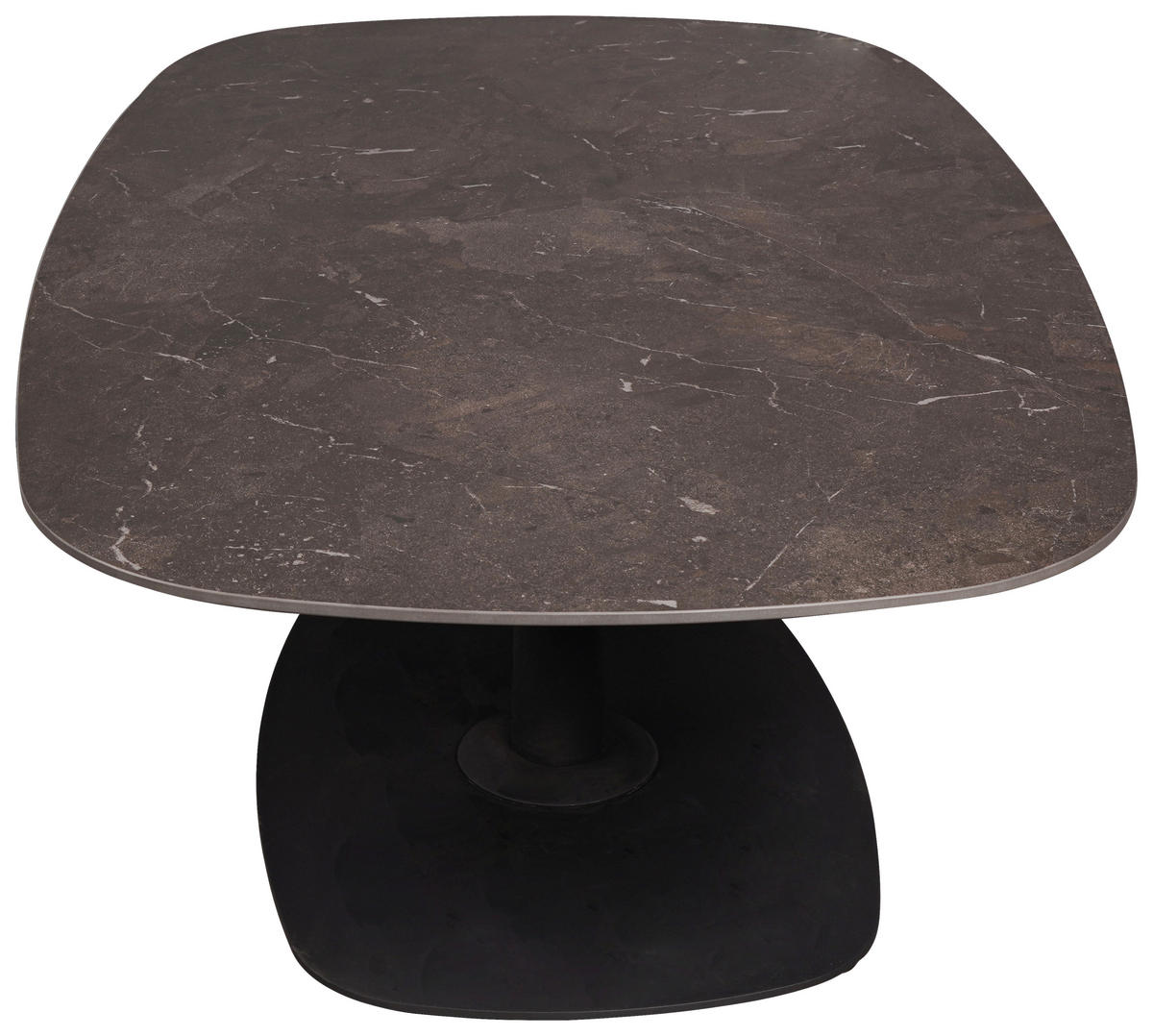 COUCHTISCH 115/70/42 cm Anthrazit, Dunkelbraun  - Anthrazit/Dunkelbraun, Design, Keramik/Metall (115/70/42cm) - Dieter Knoll