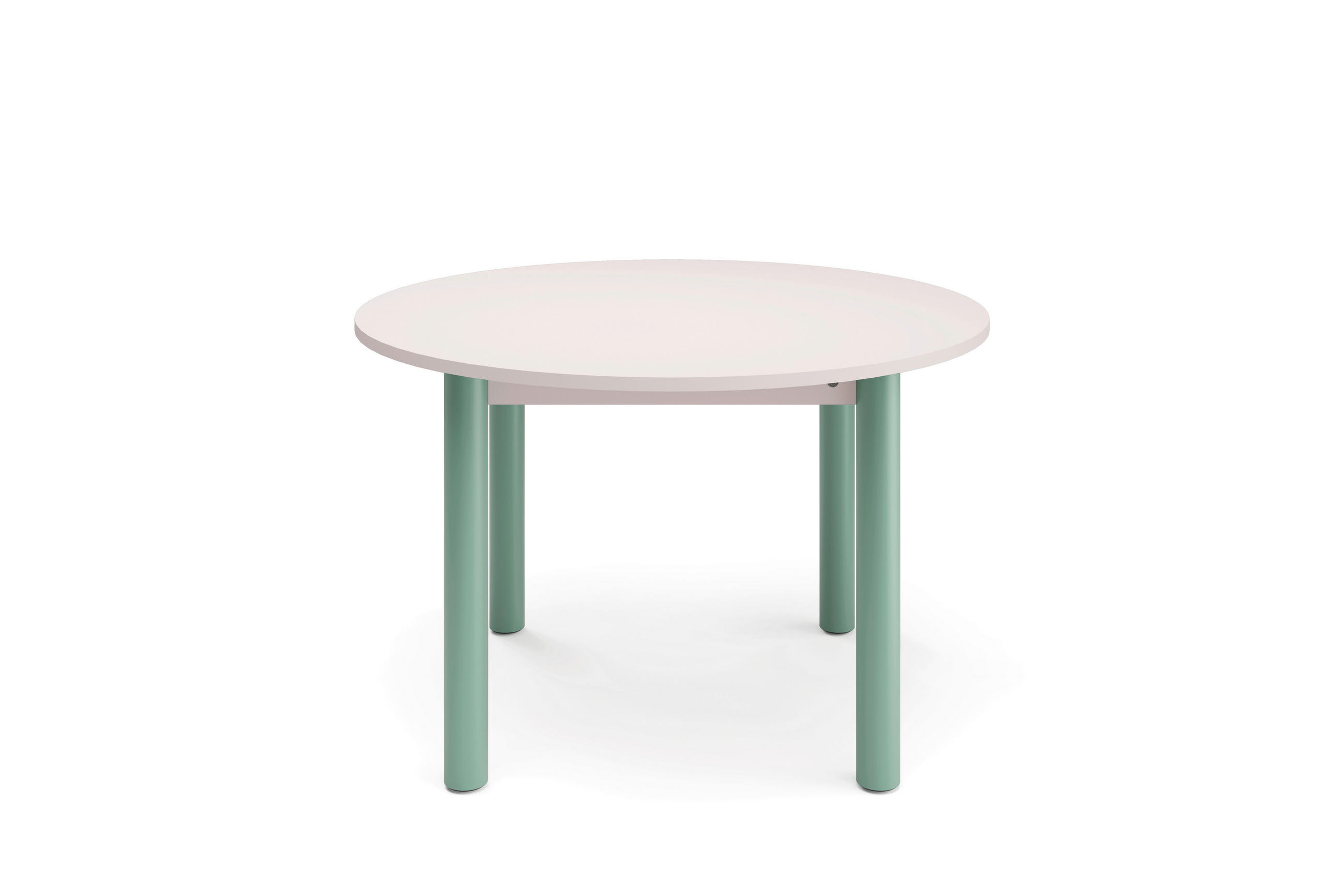 ESSTISCH in Metall, Holzwerkstoff 120/120/76 cm  - Greige/Salbeigrün, Natur, Holzwerkstoff/Metall (120/120/76cm) - Tom Tailor