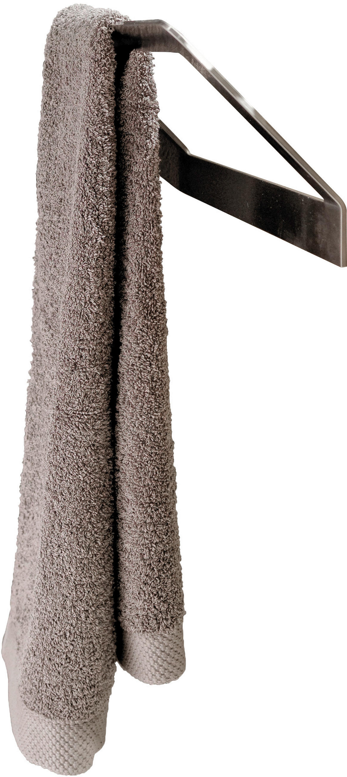 HANDTUCHHALTER 11/14,3/50 cm  - Silberfarben, Design, Metall (11/14,3/50cm) - Voglauer