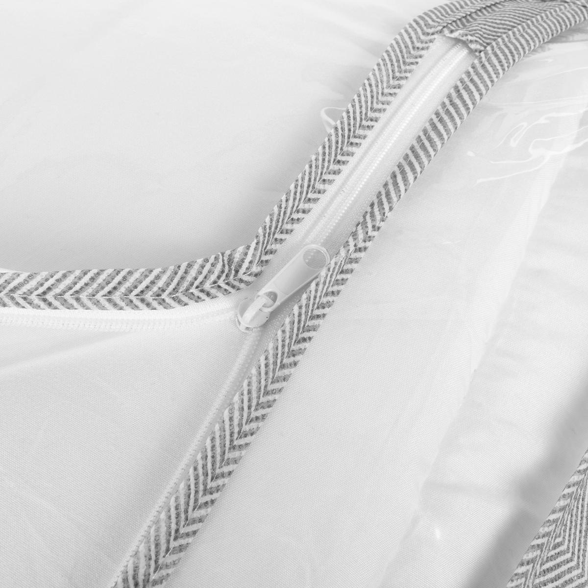 TAŠKA NA USCHOVÁNÍ - světle šedá, Basics, textil (107/46/16cm)