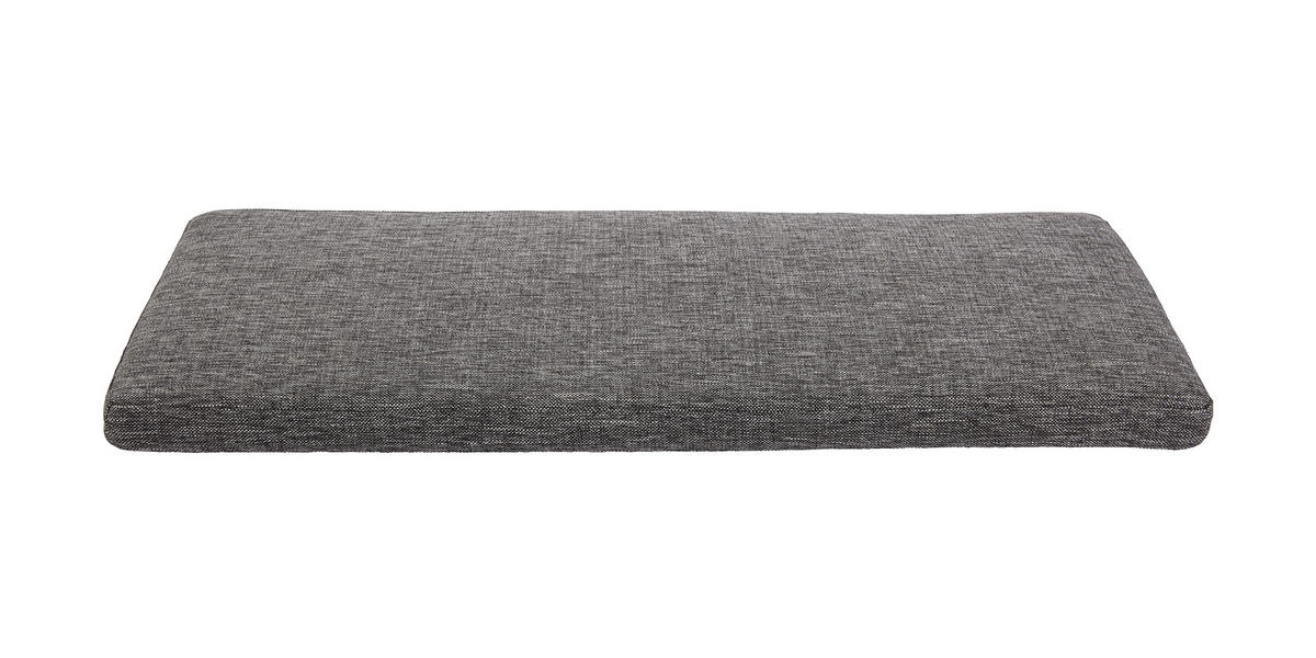 PODSEDÁK, 80/4/38 cm - šedá/barvy stříbra, Konvenční, textil (80/4/38cm) - Novel