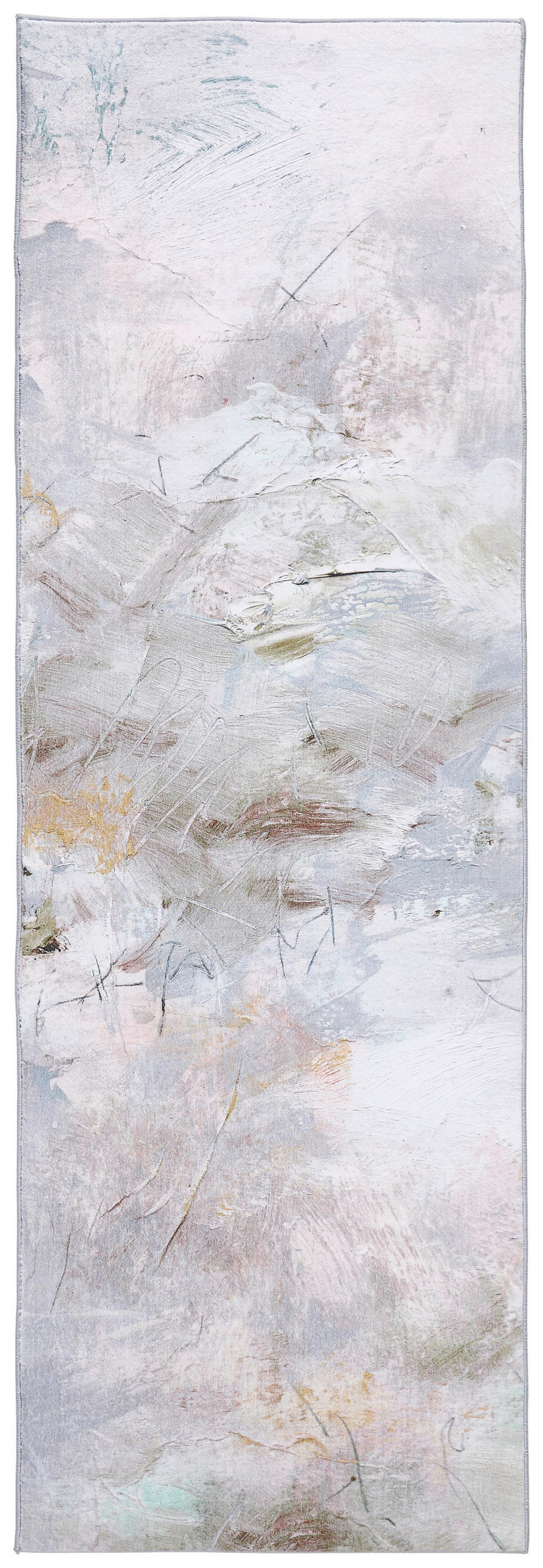 LÄUFER 80/240 cm  - Multicolor/Grün, Design, Textil (80/240cm) - Novel