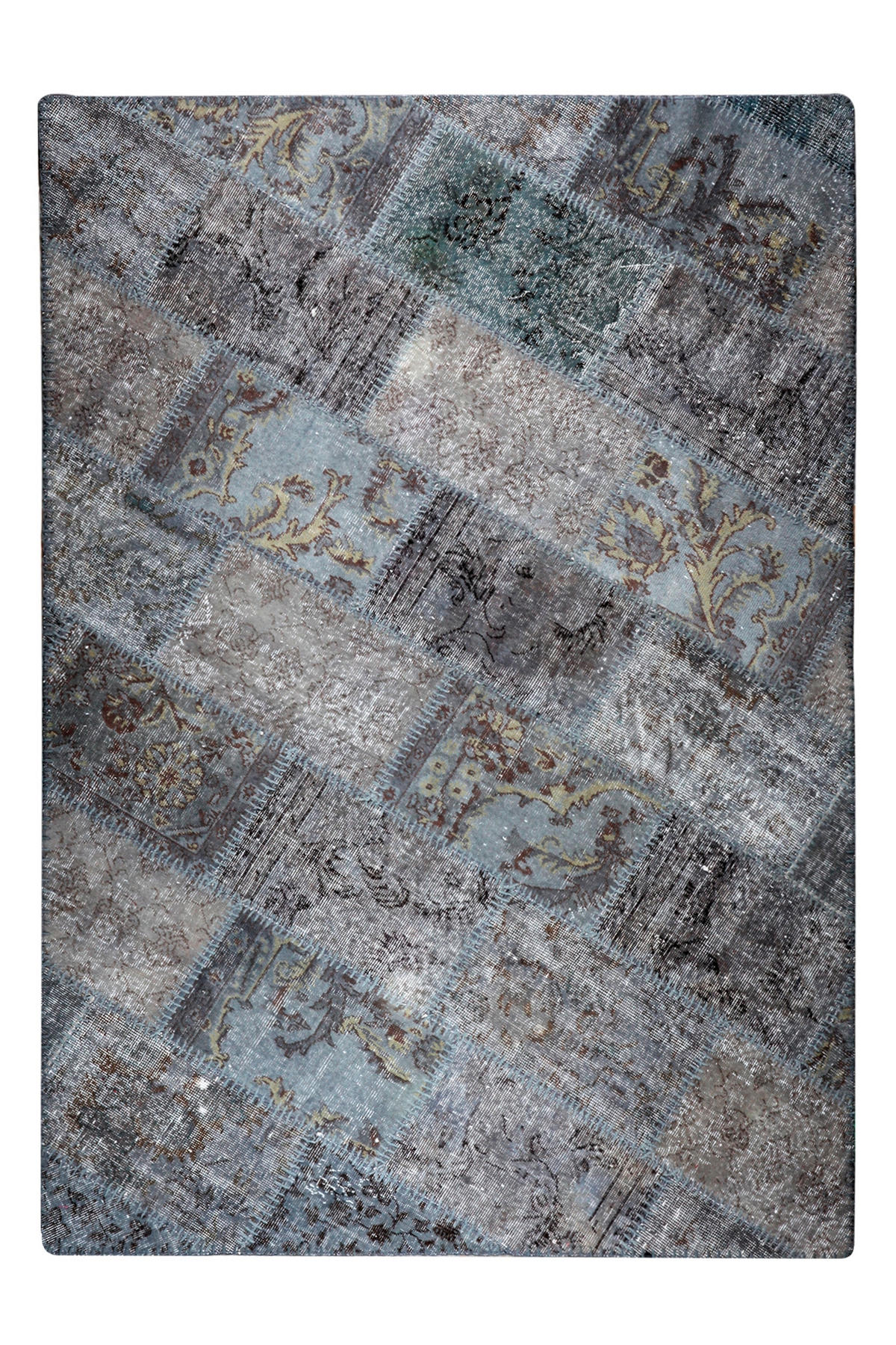 WEBTEPPICH 120/170 cm Silberfarben  - Silberfarben, Basics, Textil (120/170cm) - Obsession