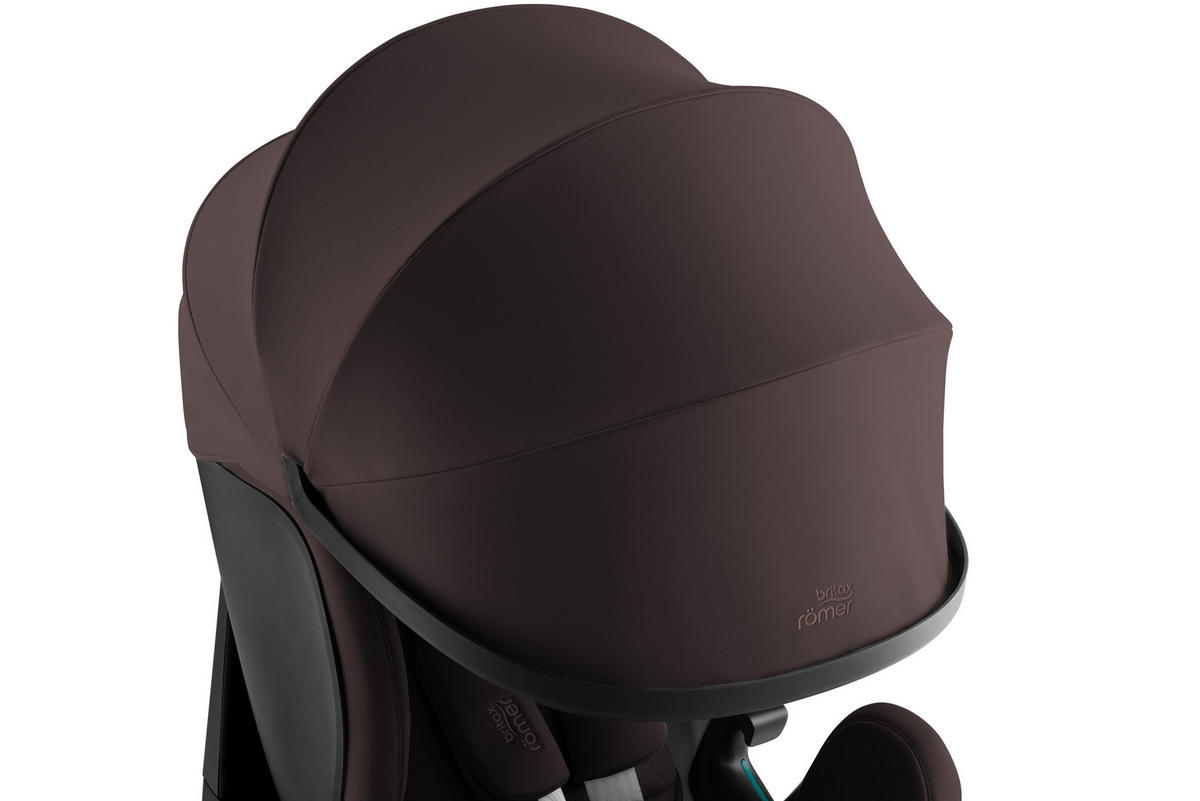 REBOARDER-KINDERSITZ SWIVEL-GROW MAX AIR Chocolate  - Dunkelbraun, Basics, Kunststoff/Textil (44/57/56cm) - Britax Römer