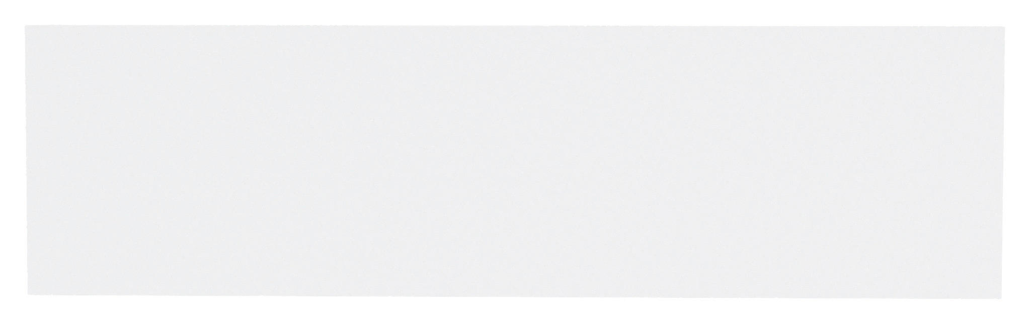 FRONTPANEEL   - Weiss, Konventionell, Holzwerkstoff (114/32cm) - Hom`in