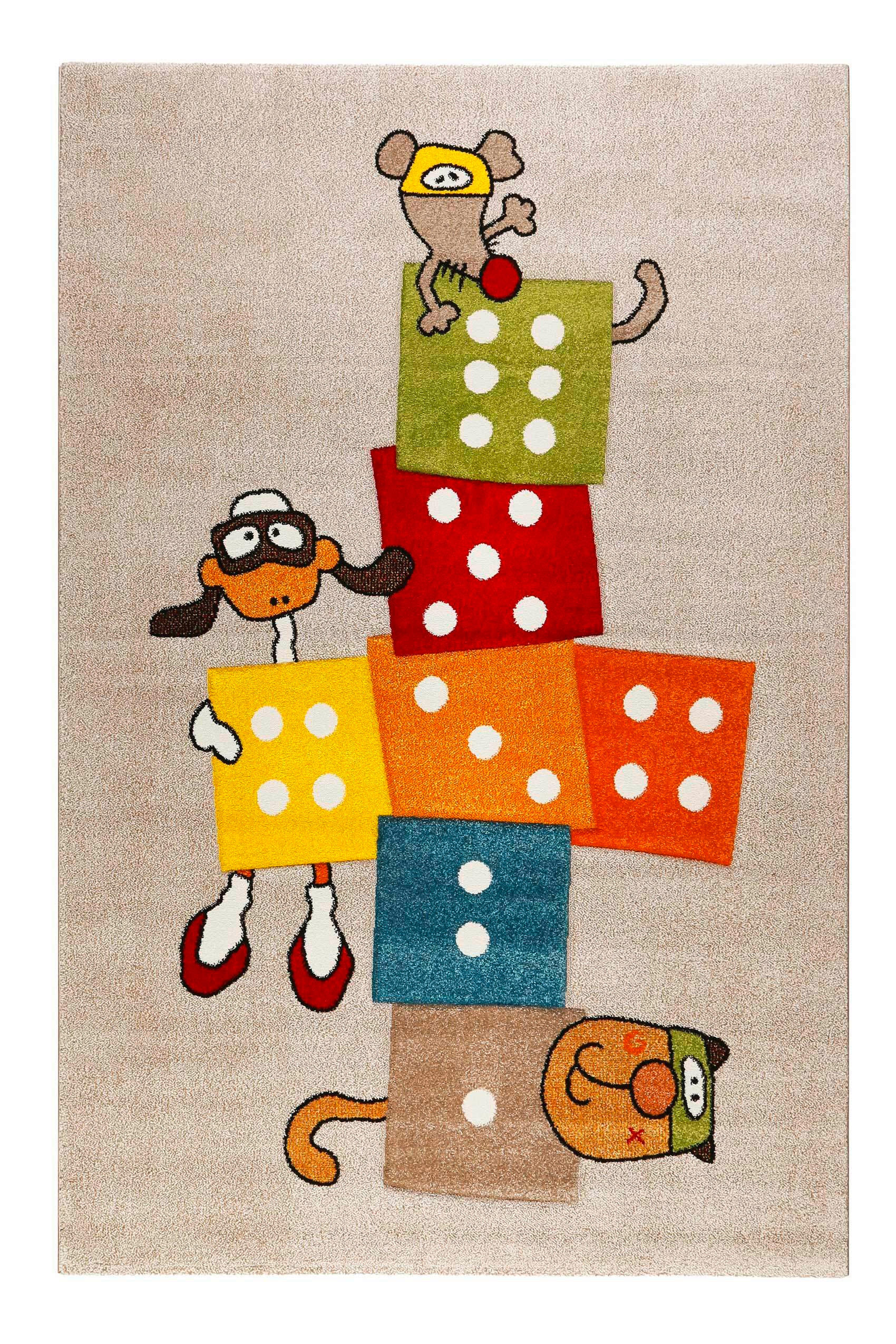 SPIELTEPPICH 80/150 cm Bandidoleros  - Multicolor, Trend, Textil (80/150cm) - Sigikid